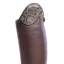 DeNiro Salentino Brown Riding Boots with Bolgheri Snakeskin