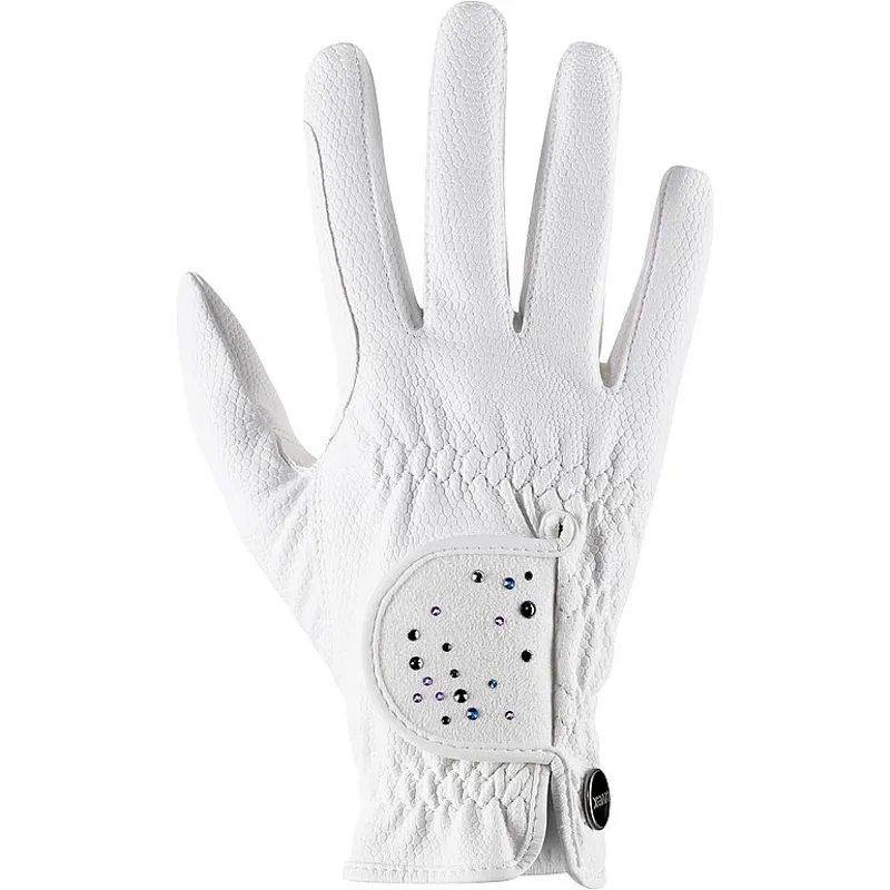 Uvex Sportstyle Diamond Equestrian Riding Gloves-White