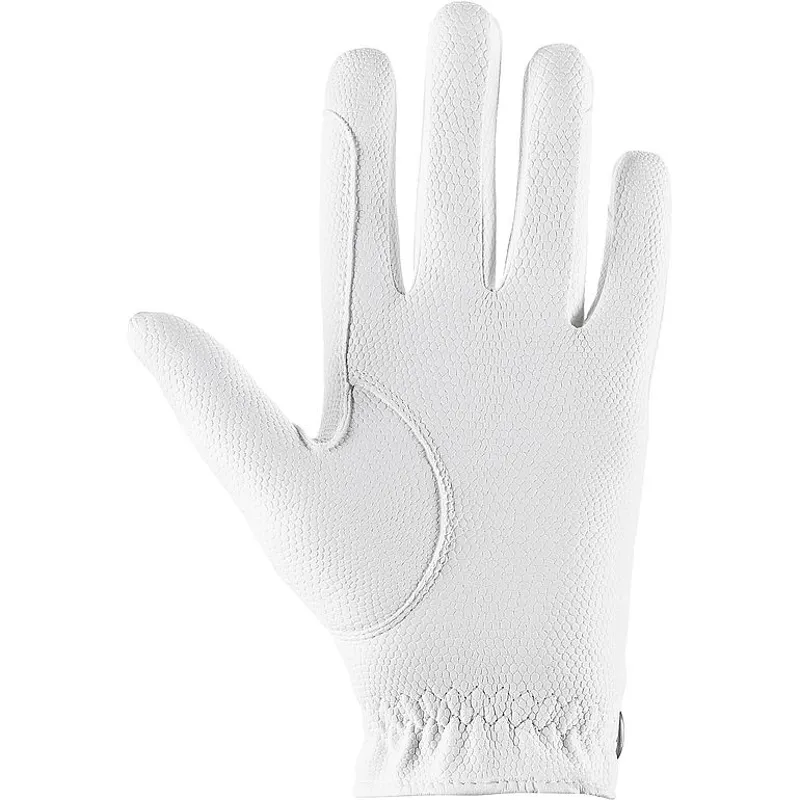 Uvex Sportstyle Diamond Equestrian Riding Gloves-White-1
