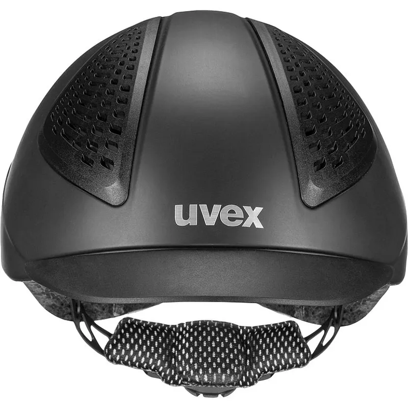 Uvex Exxential II Riding Helmet-Black/Matt-1