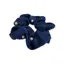 Equetech Satin Pearl Hair Scrunchie-Navy