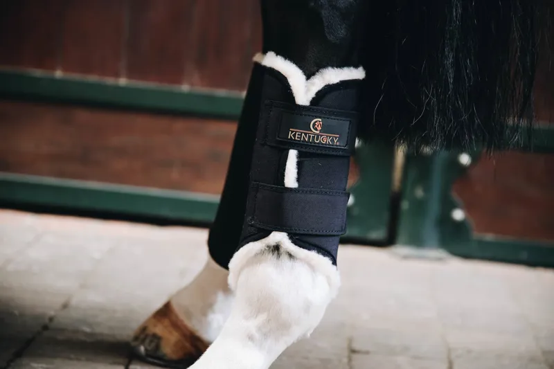 Kentucky Solimbra Turnout Boots-Hind-Black-Regular-1