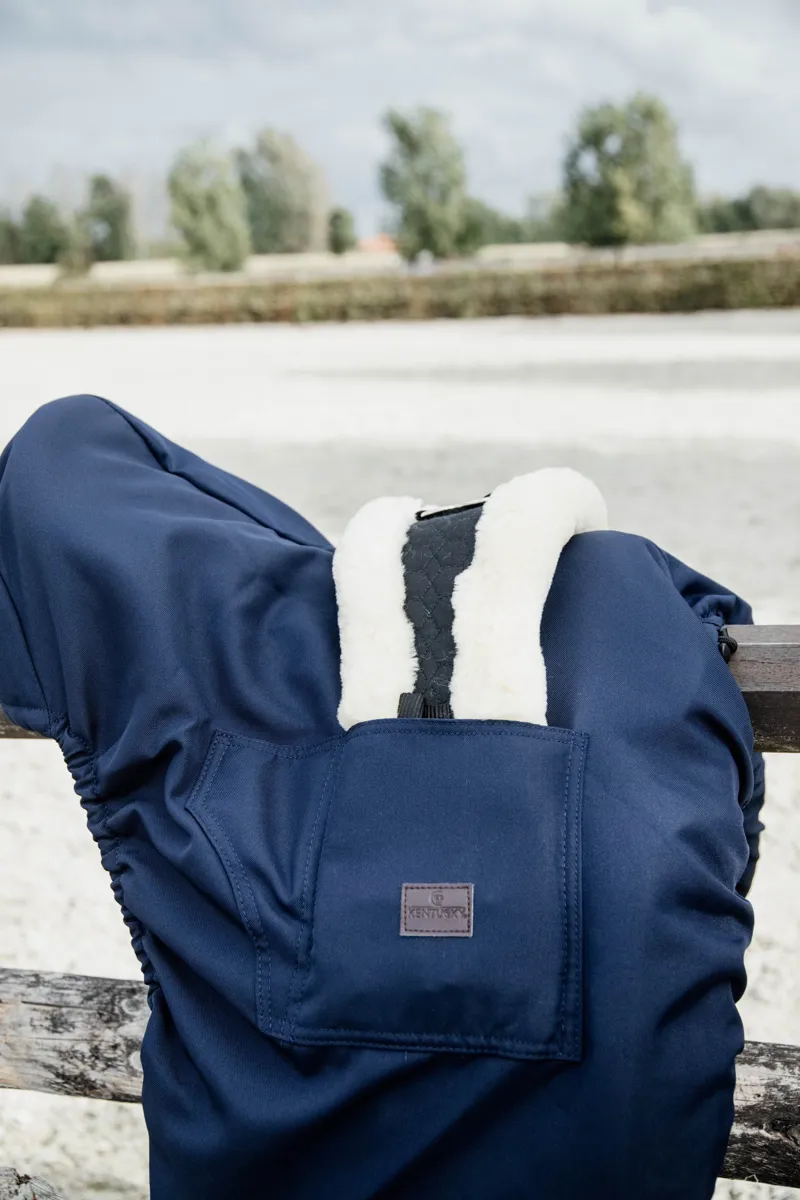 Kentucky Dressage Saddle Cover-Navy-4