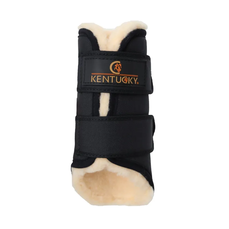 Kentucky Solimbra Turnout Boots-Hind-Black-Regular