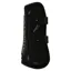 Kentucky Bamboo Shield Tendon Boots with Elastic Straps-Black