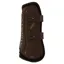 Kentucky Bamboo Shield Tendon Boots with Elastic Straps-Brown