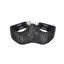 Antares Comfort Long Anatomic Girth-Black/Black Stitching