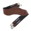 Antares Classic Long Velcro Leather Girth Malt Brown/Cream Stitching