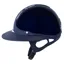 Antares Premium Ecilpse Riding Helmet-Glossy Blue/Blue Leather