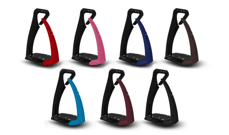 Freejump Soft Up Pro+ Stirrups-Bordeaux-4