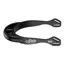 Sprenger FairRider 20mm Rounded Neck Spurs-Black/Black