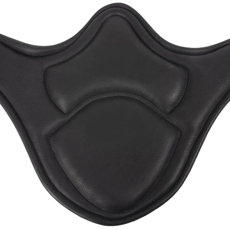 Antares Studguard Long Belly Guard Girth-Black/Black Stitching-4