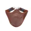 Antares Studguard Long Belly Guard Girth-Malt Brown/Cream Stitching