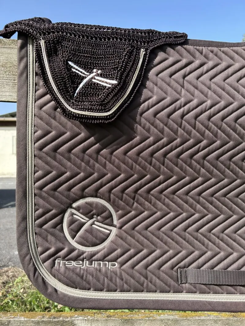 Freejump New Saddle Pad Collection-Brown/Brown-2