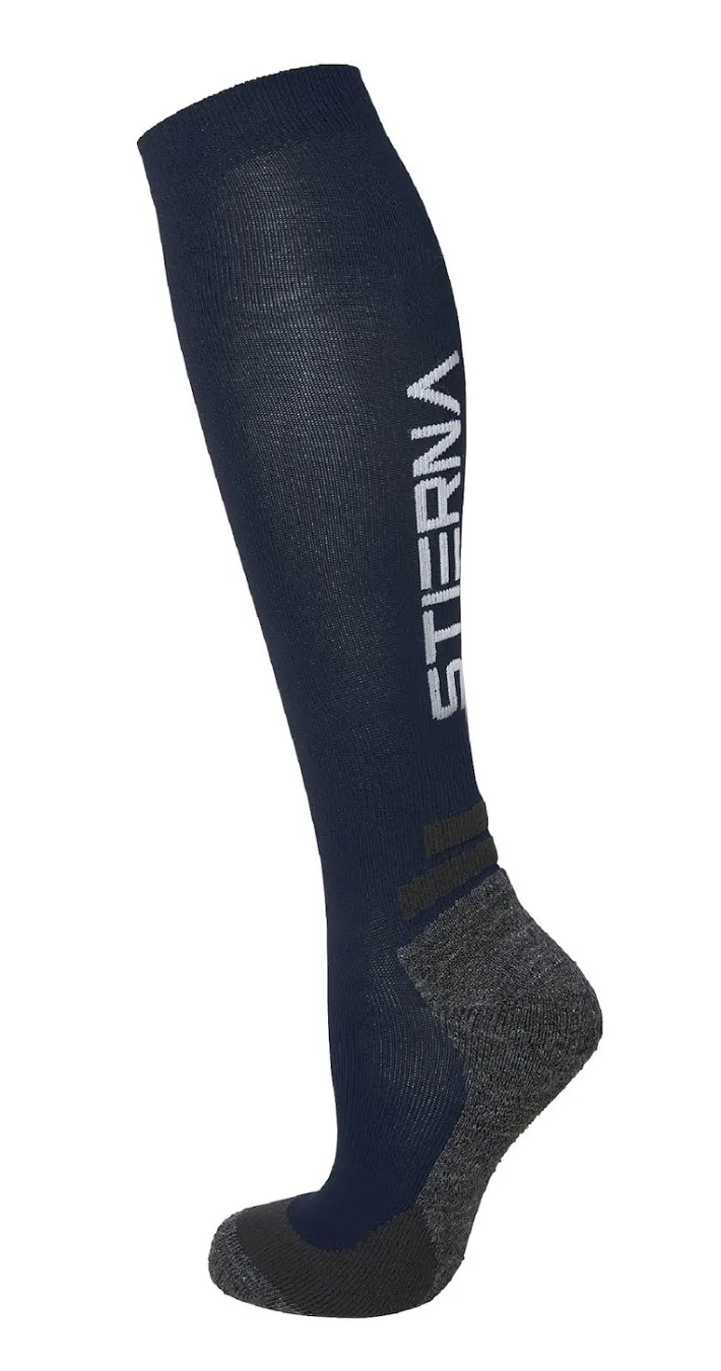Stierna Winter Merino Socks Dark Navy