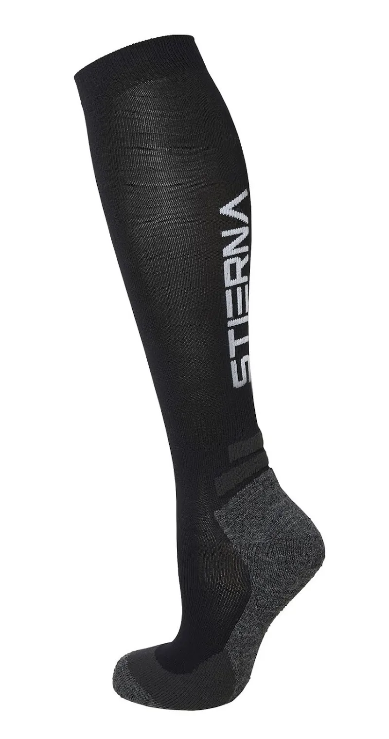 Stierna Winter Merino Socks Black