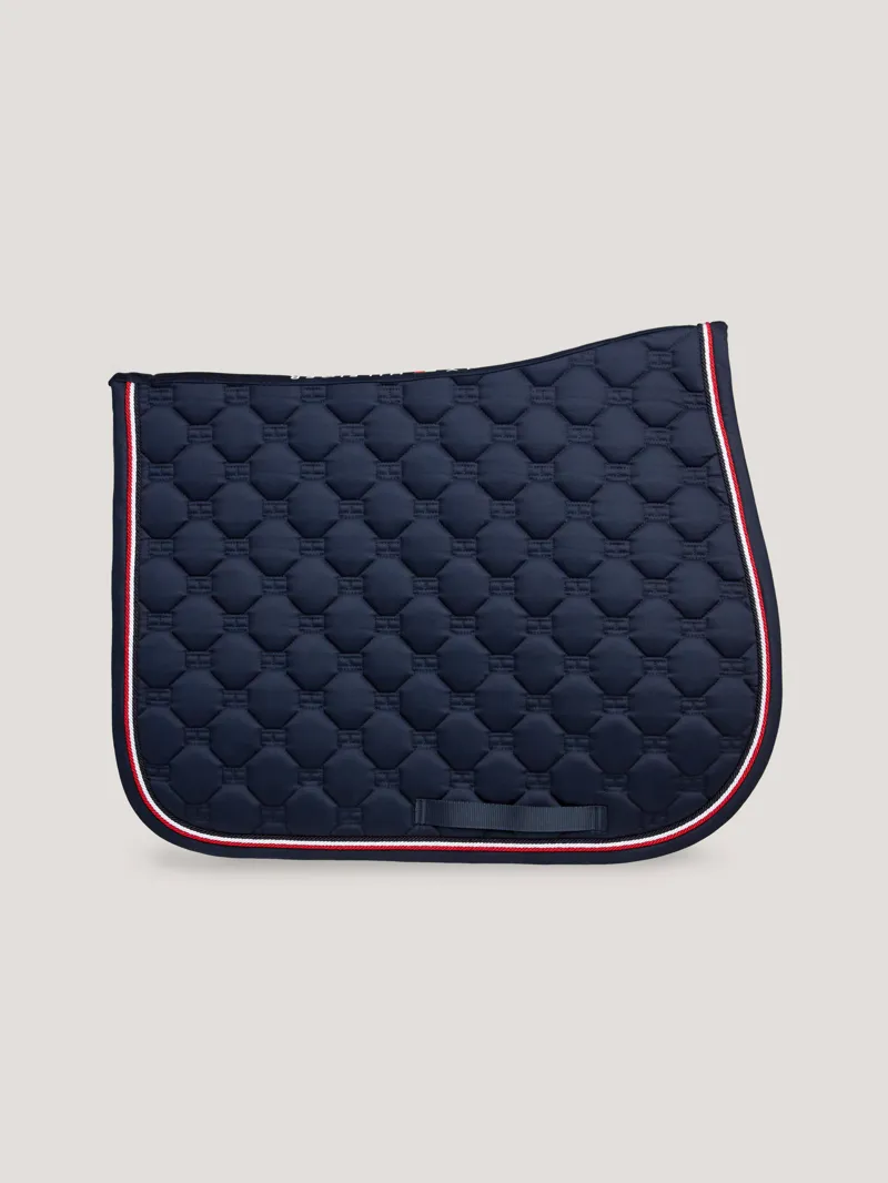 Tommy Hilfiger Equestrian Kingston Jumping Saddle Pad-Desert Sky-One Size-4